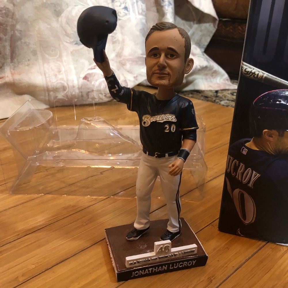 Milwaukee Brewers Jonathan Lucroy Bobblehead  2015